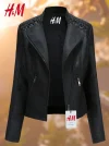 【📣Duży rabat】【HM】2026🔥 Damska sk&oacute;rzana kurtka