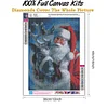 Diamond Painting-DIY Full Round Drill Santa Claus