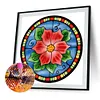 uk.everydayedeals (Limited Stock)Diamond Painting - Round AB Drills - Flower(45*45cm)