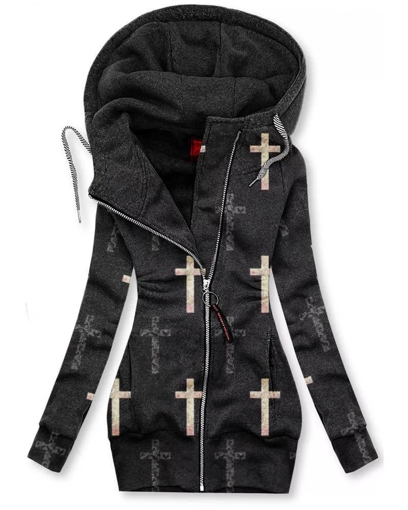 Woman's Cardigan Hoodies-120402