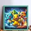 Pok&eacute;mon - 14CT Stamped Cross Stitch - 40*40cm