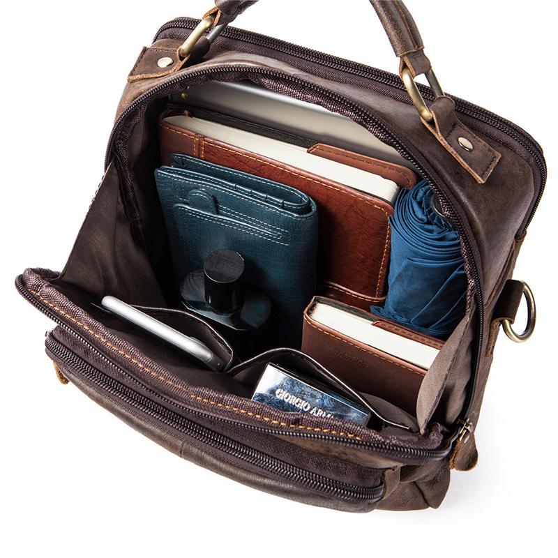Mens Durable Casual Vintage Breathable Comfortable Handbags