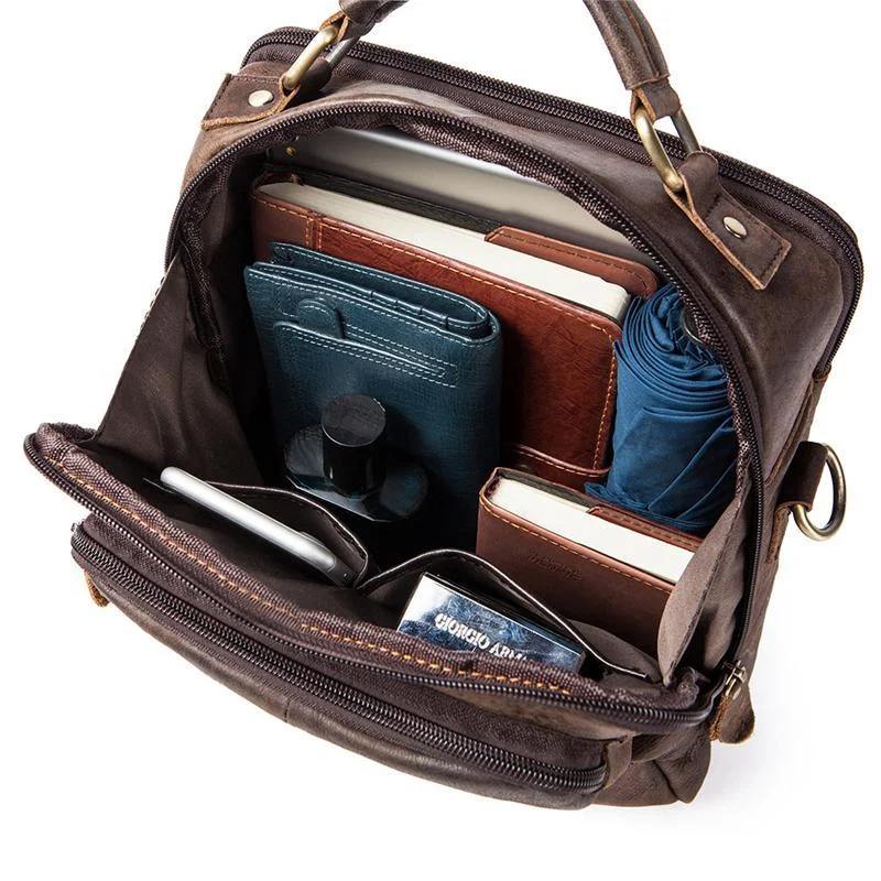 Mens Durable Casual Vintage Breathable Comfortable Handbags