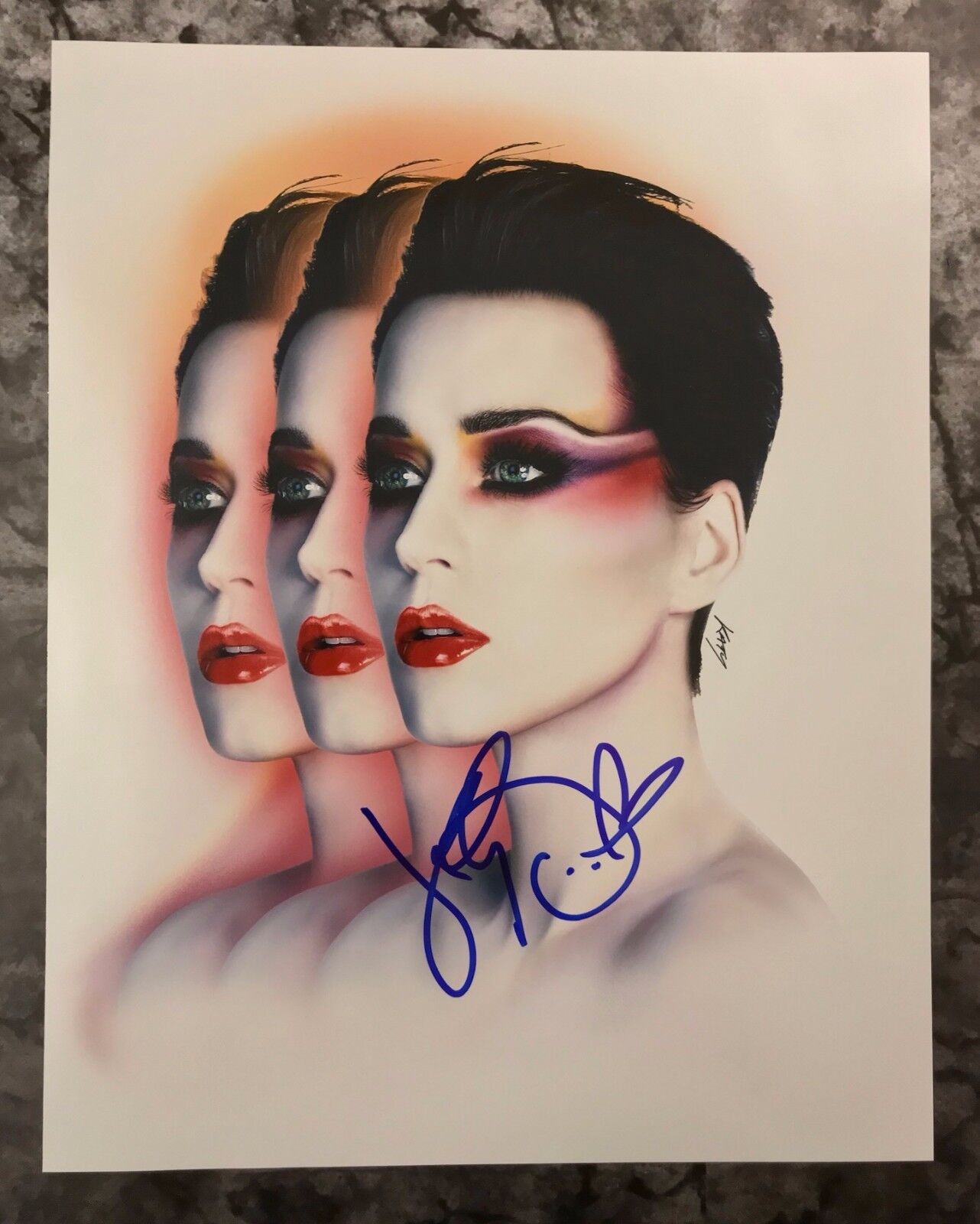 GFA Witness Swish Swish * KATY PERRY * Signed 11x14 Photo Poster painting PROOF AD1 COA