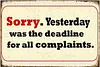 2pcs - Warning Vintage Metal Signs(12*16Inch)  