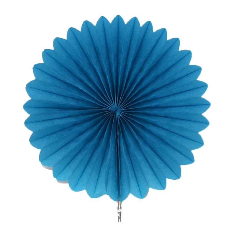 Decorative Wedding Party Paper Crafts 4 -12 Paper Fans DIY Hanging Tissue Paper Flower for Wedding Birthday Party Festival