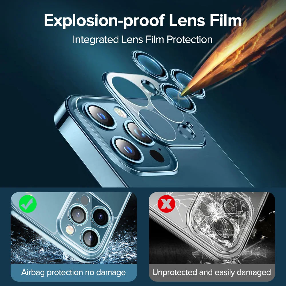 Zentric Shop Electroplated Lens Cover iPhone Case