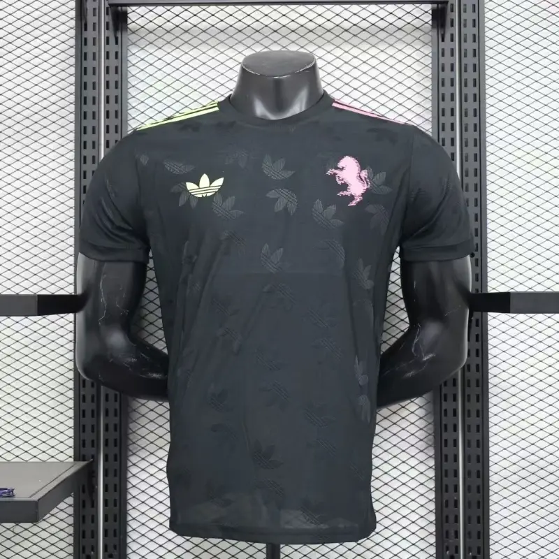 24/25 Player Juventus Black Special Edition Soccer Jersey
