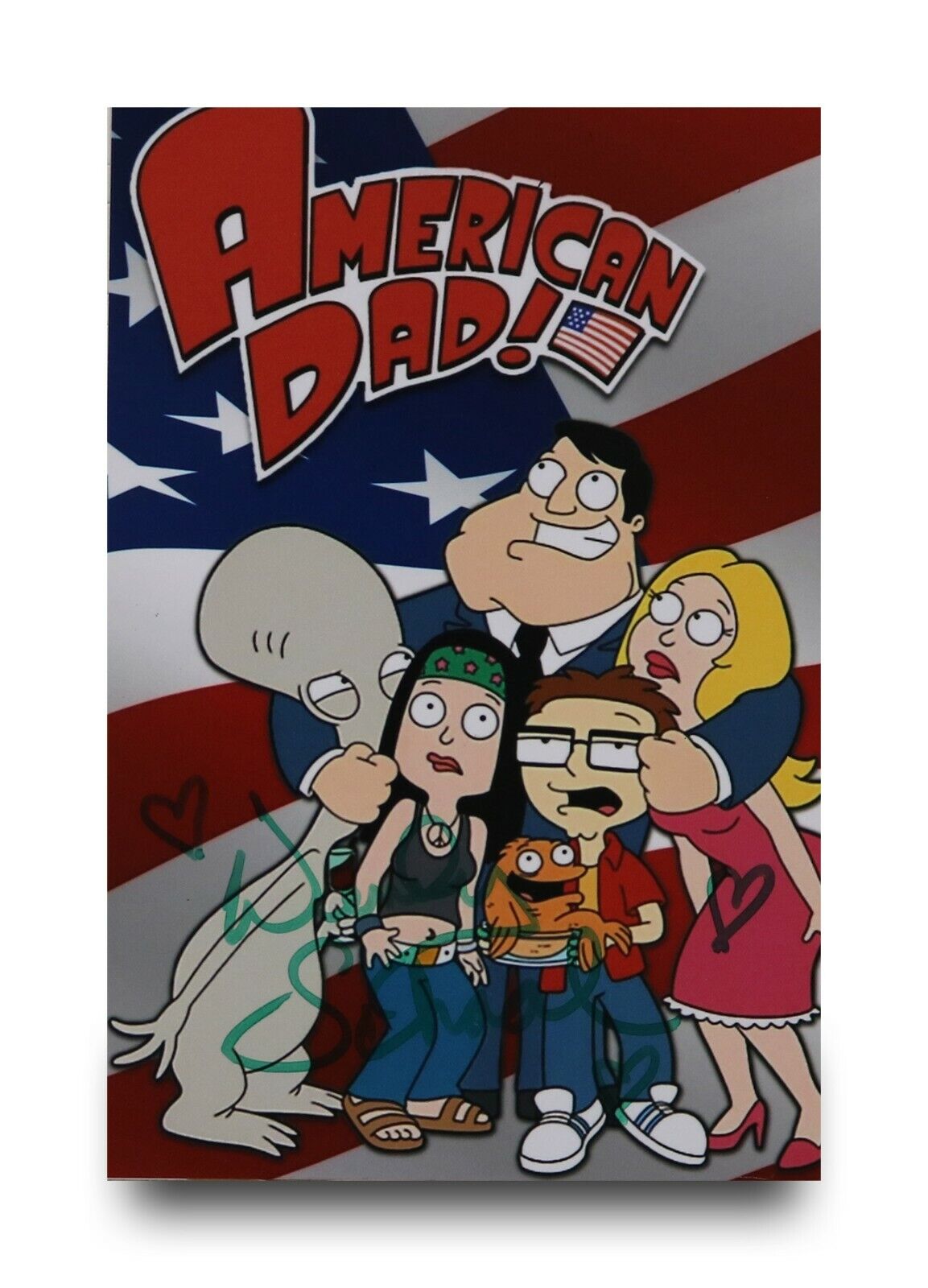 Wendy Schaal Signed 6x4 Photo Poster painting American Dad! Francine Smith Voice Autograph + COA