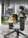 Portable Swivel Phone Holder Clip for DJI Osmo Pocket 3 Fill Light Tripod Clip