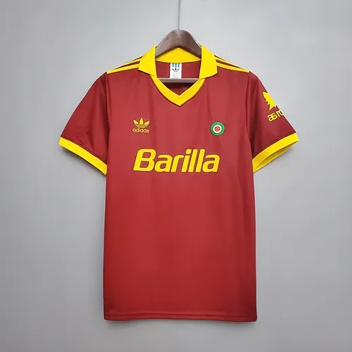Retro 1991/92 Roma Home Jersey
