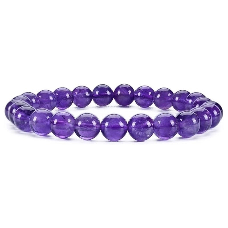 Minimalist Classic Style Round Natural Stone Bracelets In Bulk