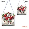 Valentine Day 2D Flat DIY Diamond Art Pendant Diamond Painting Set (Letter)