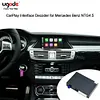 Wireless Apple CarPlay Android Auto Interface Decoder Box Mirror Link Retrofit For Mercedes Benz NTG4.5