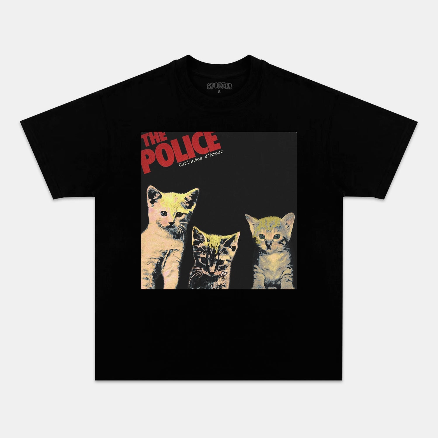 THE POLICE CAT TEE