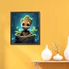 Groot-11CT Stamped Cross Stitch 40*45cm/15.75*17.72in