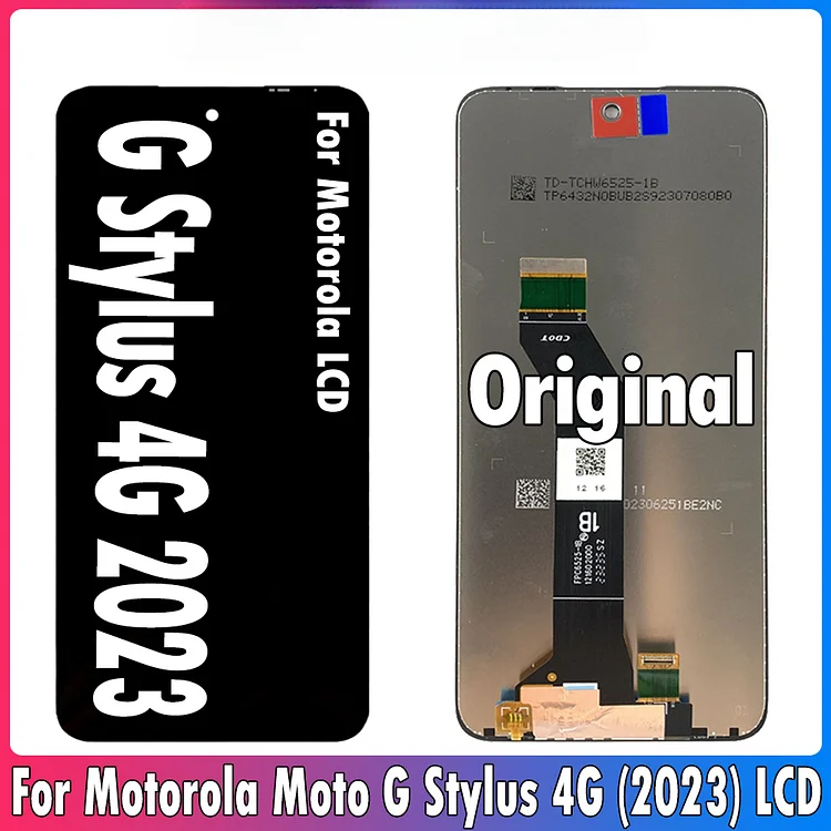 Original 6.5" For Motorola Moto G Stylus 4G (2023) LCD Display Touch Screen Digitizer Assembly For Moto G Stylus 4G 2023 LCD