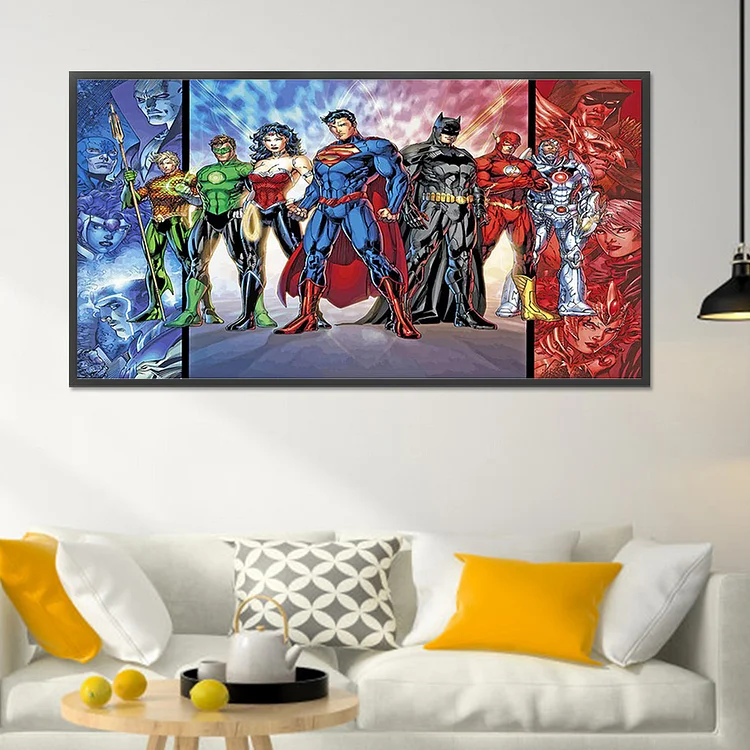 Full Round Drill Diamond Painting - Marvel Heroes - 30*40cm