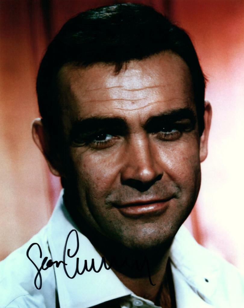 Sean Connery signed 8x10 Photo Poster painting with COA autographed Picture very nice