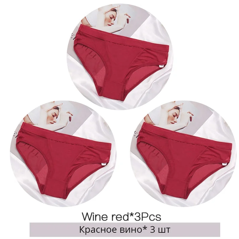 FINETOO Women Low Waist Panties Transparent Mesh Underpants M-2XL Ladies Briefs Female Underwear Fashion Girl Panty Lingerie New