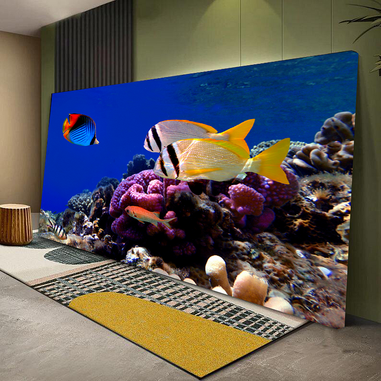 Marine life seascape Canvas Wall Art QDJ varity-store