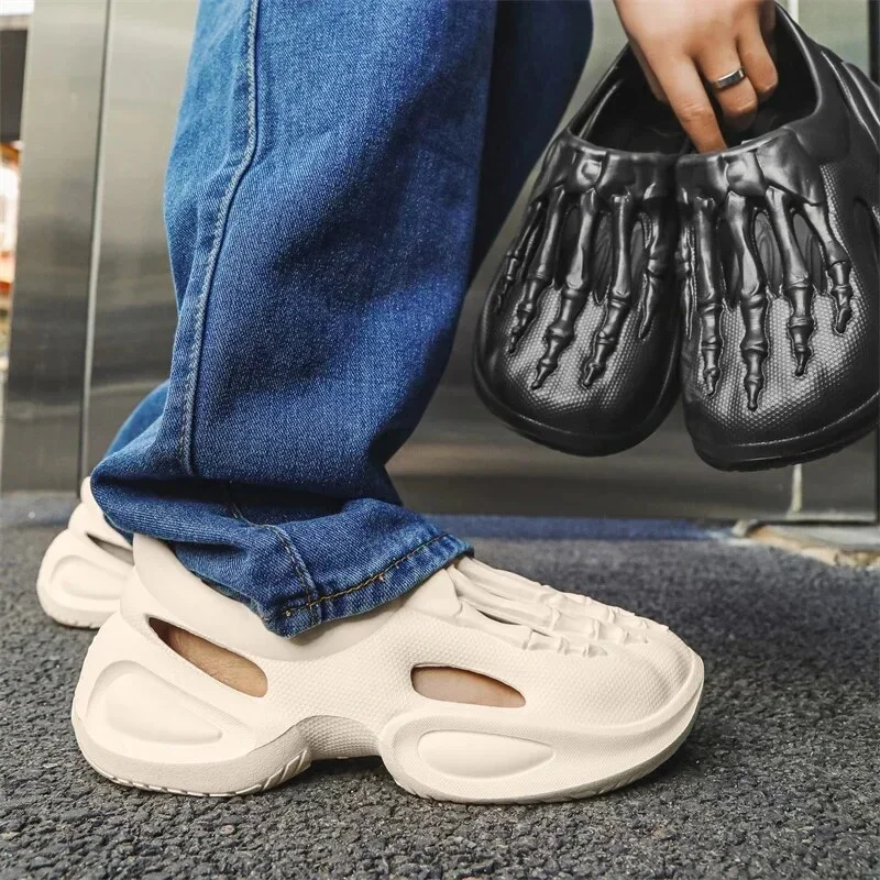 Yyvonne Shoes for Men Sandals Slippers Lightweight Casual Luxury Sandals Indoor and Outdoor Beach Shoes 2024 Sandalette Homme