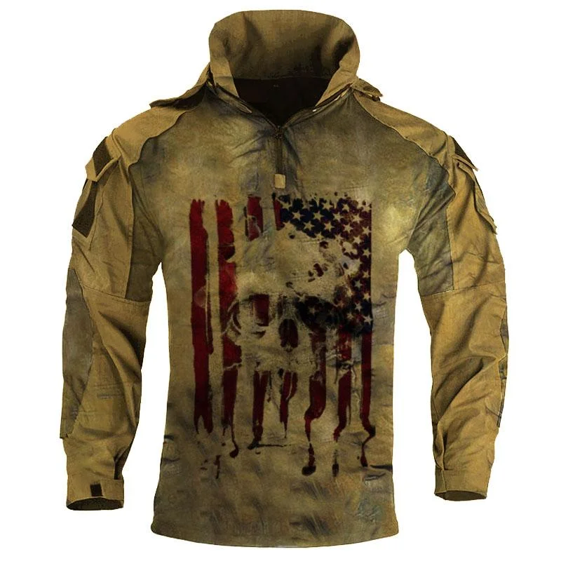 Mens outdoor camouflage long sleeve tactical suit / [viawink] /