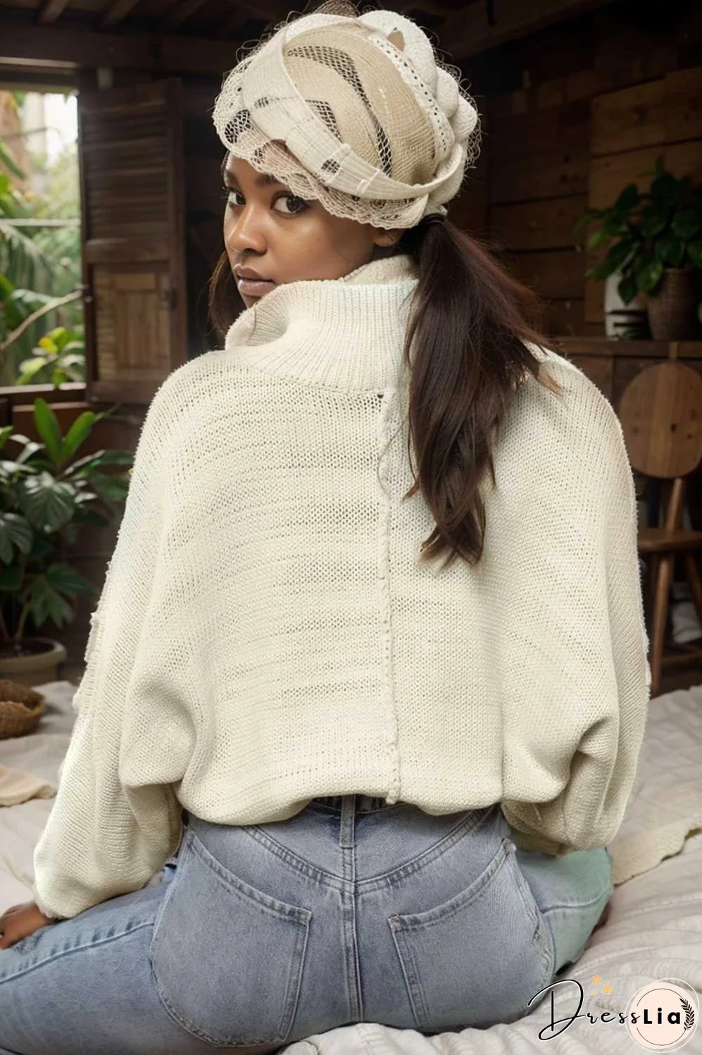 plus size casual hoodie women s plus solid ribbed long sleeve slight stretch hoodie drawstring sweatshirt