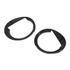 2pcs Car Headlight Cover Frame Protection Front Headlight Cover for Patriot