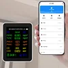 12 In 1 Air Quality Monitor PM2.5 PM10 CO CO2 TVOC HCHO AQI Tester for Indoor