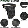 Taktisch Beintasche Milit&auml;r Beinbeutel MOLLE H&uuml;fttasche Sport Tactical Leg Bag Armee Beintaschen Wasserabweisend G&uuml;rteltasche Werkzeugtasche Tasche f&uuml;r Bein Herren Damen Motorrad Wandern Outdoor