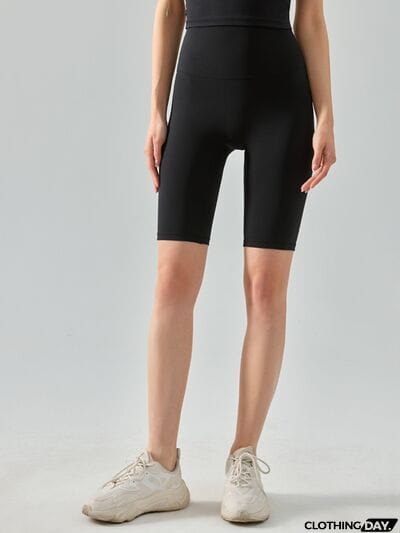 High Waist Active Shorts