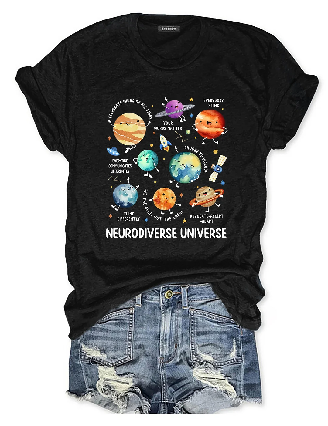 Space Neurodiversity T-shirt
