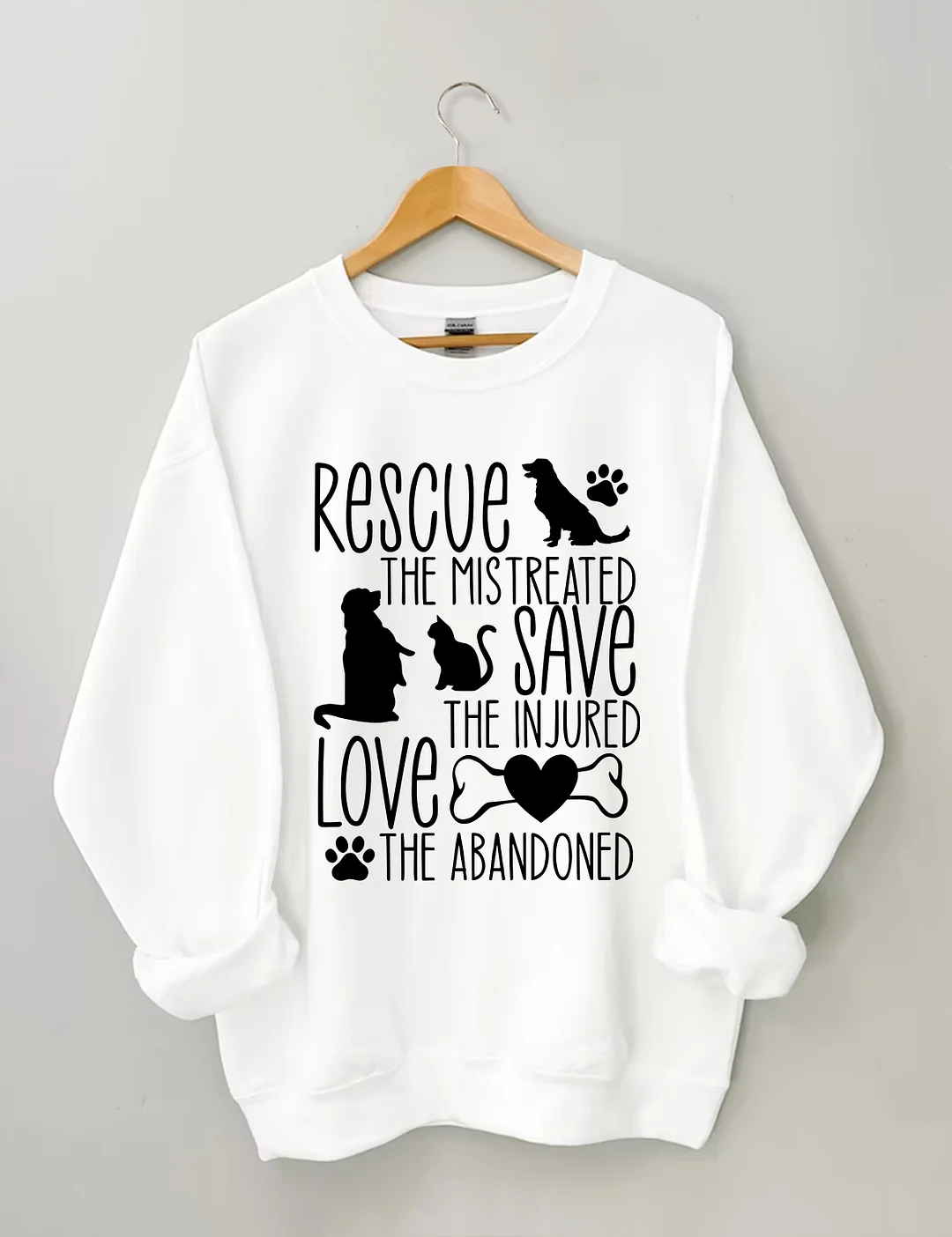 Save Animals Sweatshirt