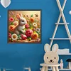 (40*40cm)Rabbit - Full Round Drill Diamond Painting