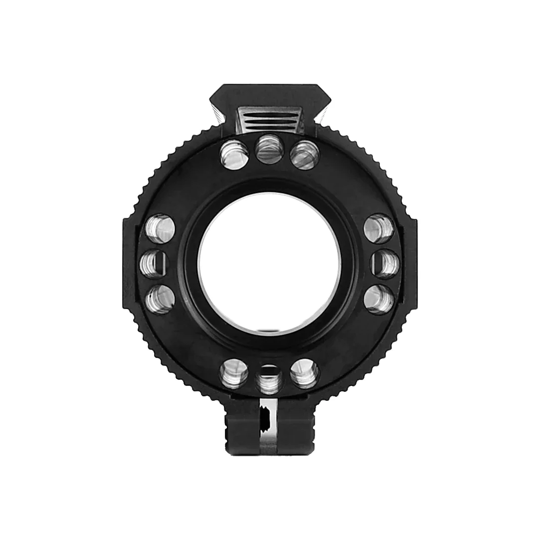 ohhunt® Honeycomb Series AR15 Lightweight Round M-lok Free Float Handguard with Full Length Top Picatinny Rail 7" 9" 10" 11" 12" 13.5" 15" 17"