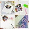 uk.everydayedeals 6Pcs DIY Diamond Painting Greeting Card - Mothers Day Dog