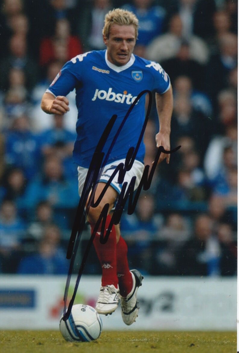 PORTSMOUTH HAND SIGNED LIAM LAWRENCE 6X4 Photo Poster painting 10.