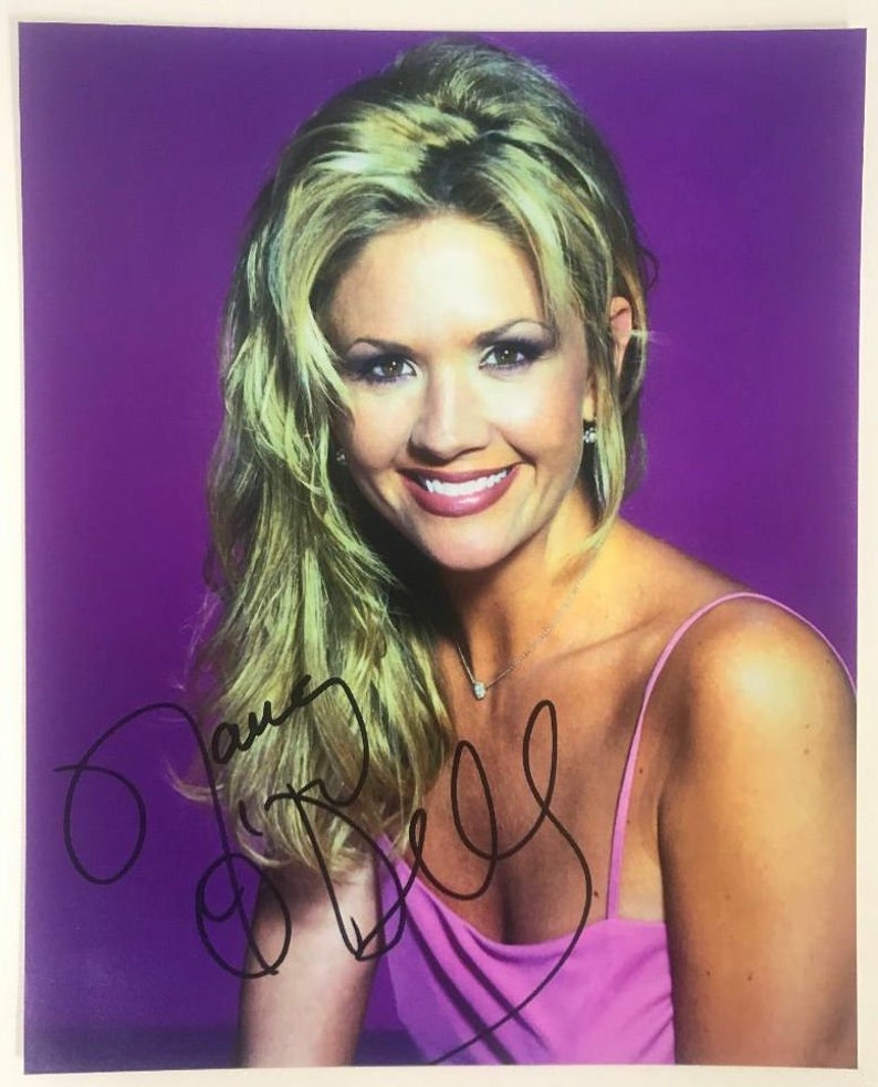 Nancy O'Dell Signed Autographed Glossy 8x10 Photo Poster painting - COA Matching Holograms