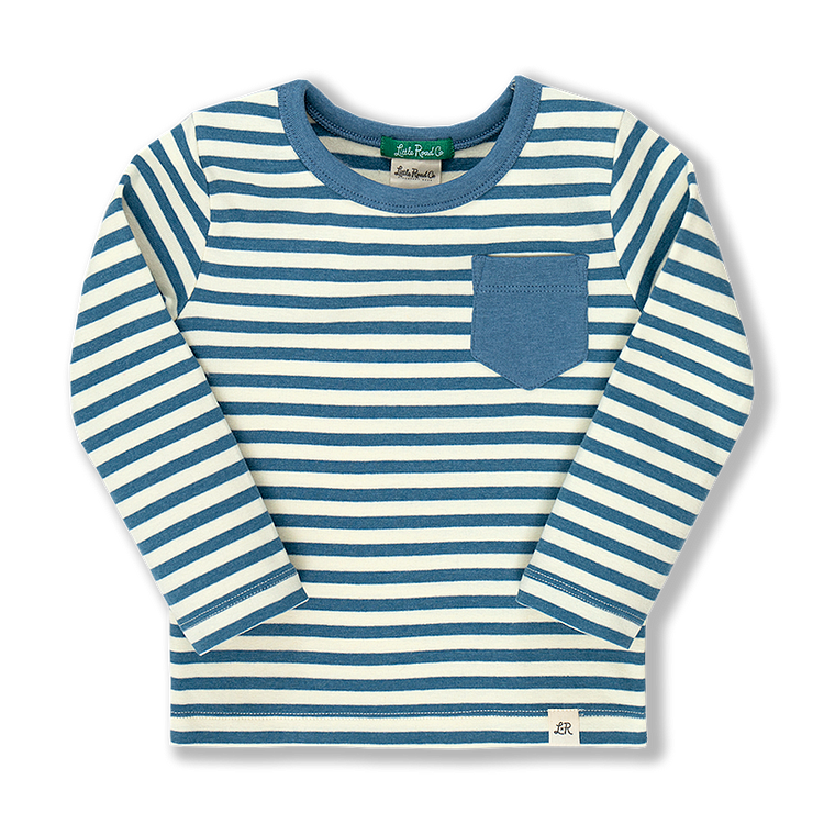 Bluefin Classic Stripe Long Sleeve Pocket Shirt