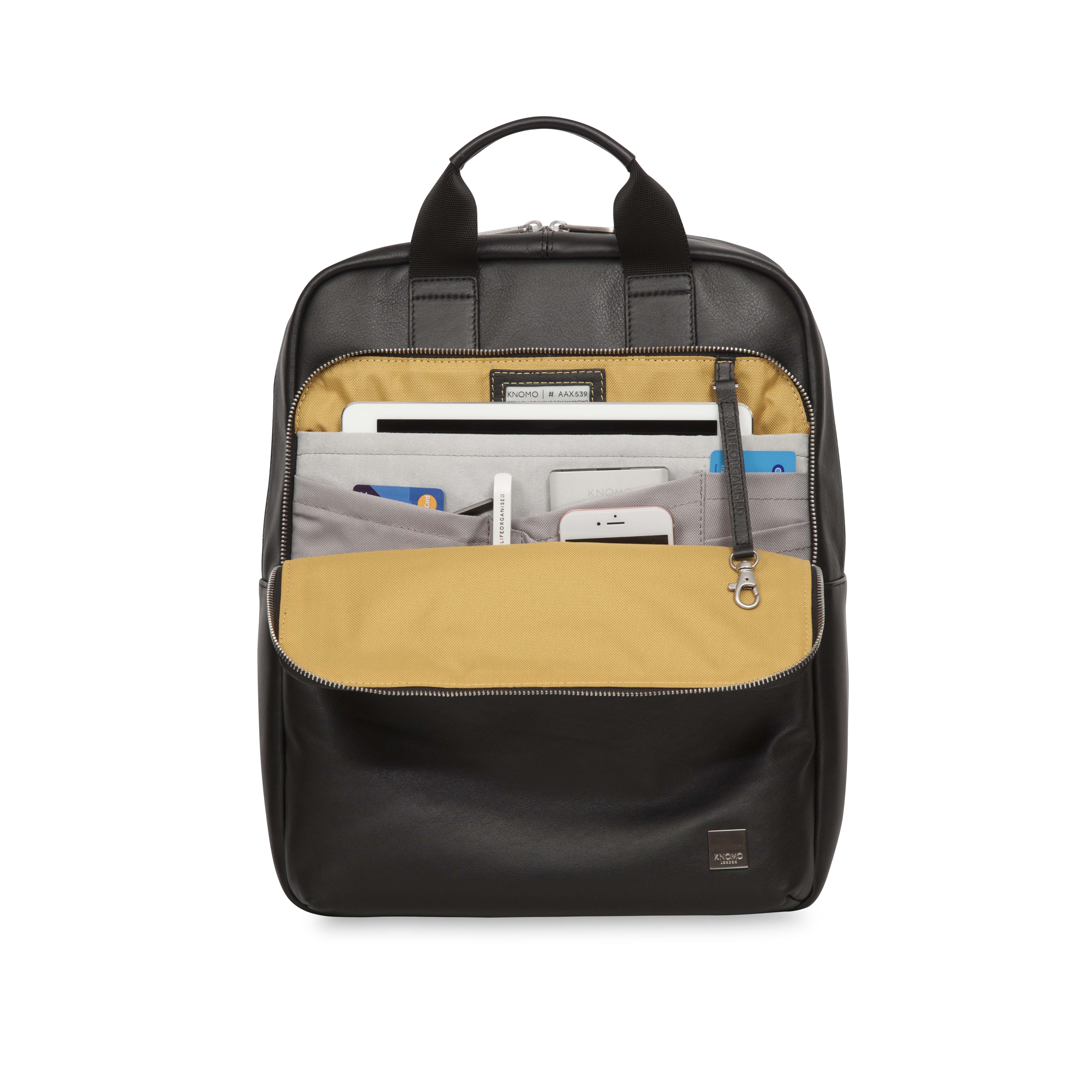 Dale Leather Backpack/Briefcase KNOMO USA - Bags that work beautifully