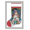 Carol Stocking -16CT Stamped Cross Stitch Kit(30*44cm)