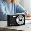 Compact Digital Camera with Fill Light (TF Card Not Included) HD Anti-Shake Student Camera Multiple Modes Portable Mini HD Video Camera Gift for Kids Teens and Starters