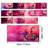 Pink Halloween DIY Diamond Painting Greeting Cards with Envelopes