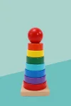 Rainbow Tower Ring Stacking Game for Kids &ndash; Embarking on a Child's Educational Development Journey