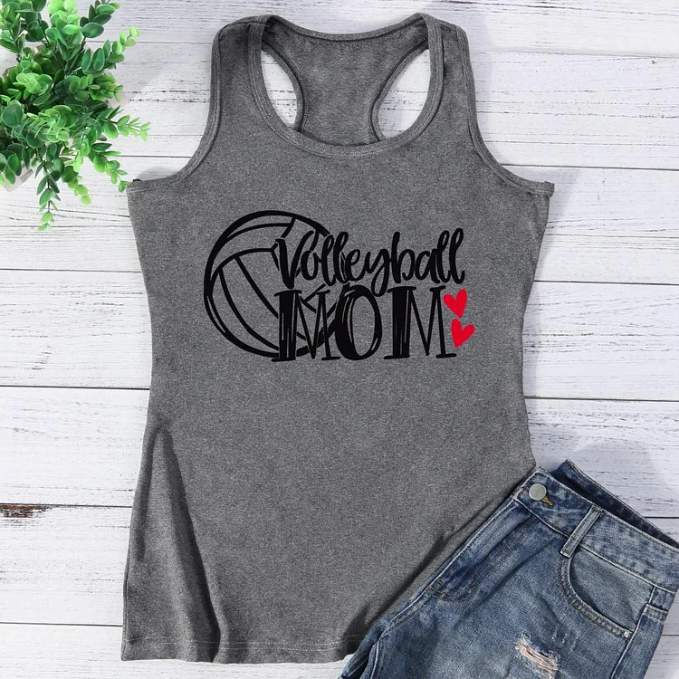 Volleyball mom Vest Top-Annaletters