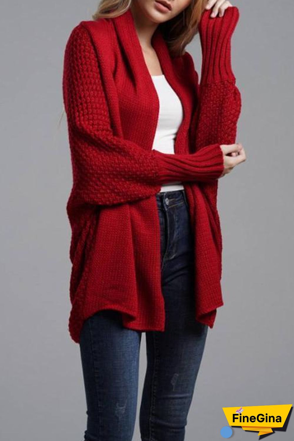 Commuter Bat Sleeve Cardigan