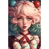 uk.everydayedeals (Limited Stock)Diamond Painting - Round AB Drills - Ice Cream Girl(45*65cm)