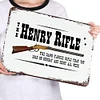 Henry Rifle - Vintage Metal Signs - 20*30cm/30*40cm - Western&Movie