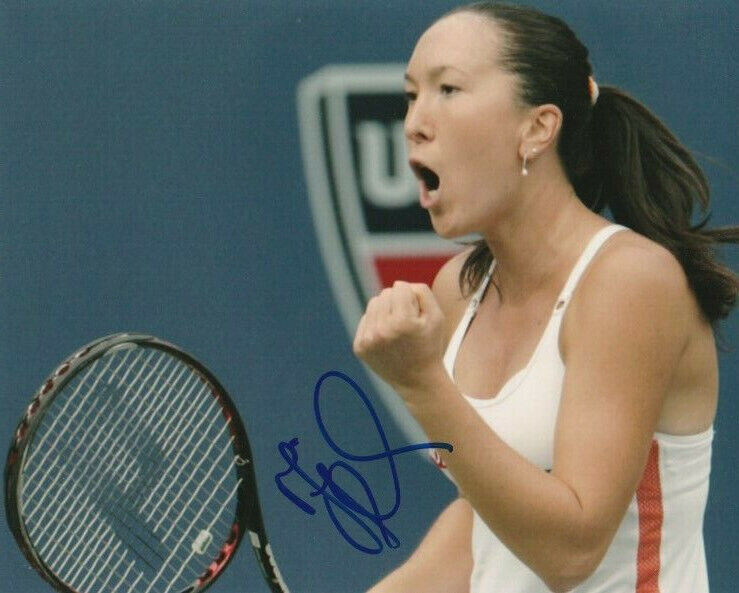 SEXY JELENA JANKOVIC SIGNED WTA TENNIS 8x10 Photo Poster painting #2 Autograph PROOF